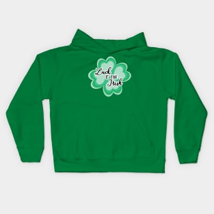 St. Patrick's Day Luck O The Irish Kids Hoodie